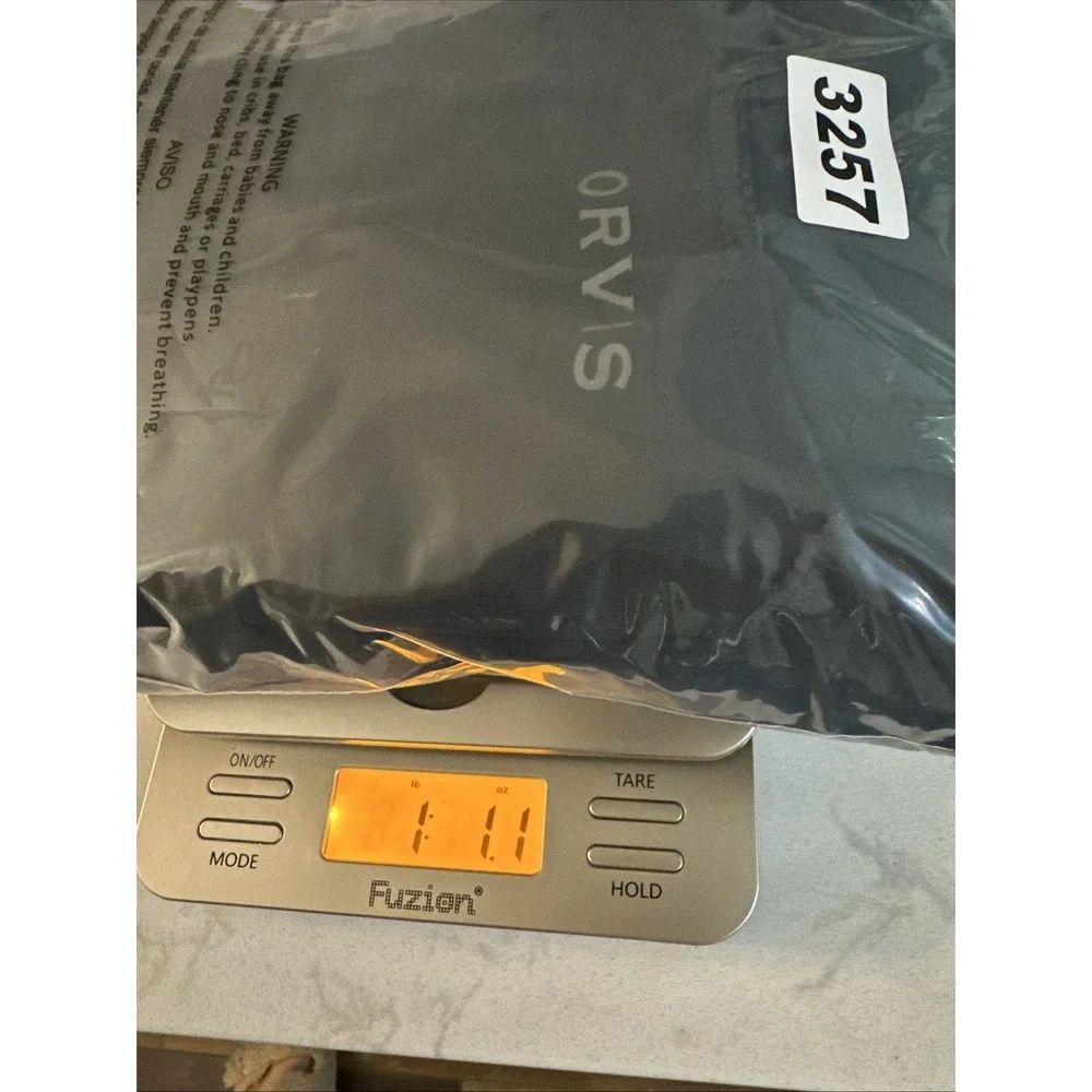 Orvis Horseshoe Hills Quarter‑Zip Fleece Pullover Men XL Black Outdoor Casual